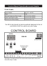 Предварительный просмотр 10 страницы BMGi EGA-04 Installation & User Manual