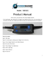 BMI 1800US Product Manual preview