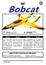 Preview for 1 page of BMI Bobcat Manual