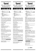 Preview for 2 page of BML USB-C Multiport docking station L Instructions For Use