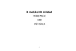 Bmobile C450 User Manual preview