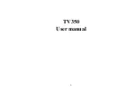 Bmobile TV350 User Manual preview