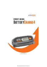 BMPRO BatteryCharge4 Owner'S Manual preview