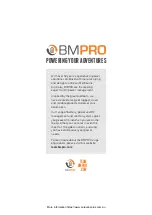 Предварительный просмотр 3 страницы BMPRO BatteryPlus35-II Series Owner'S Manual