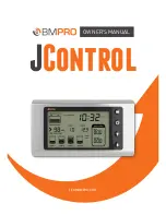 BMPRO JControl Owner'S Manual preview