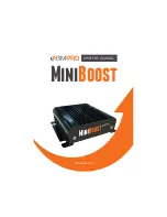 Preview for 1 page of BMPRO MiniBoost Owner'S Manual