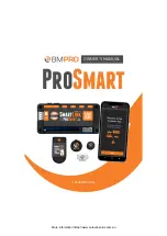 BMPRO ProSmart Owner'S Manual preview