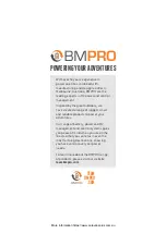 Preview for 3 page of BMPRO ProSmart Owner'S Manual