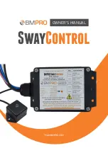 Preview for 1 page of BMPRO SwayControl Owner'S Manual