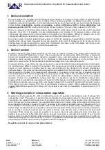 Preview for 3 page of BMR HM2006 User And Service Manual