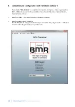 Preview for 20 page of BMR SFU 0102 Manual