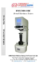 Preview for 1 page of BMS 3000-OBC Operational Manual