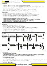 Предварительный просмотр 2 страницы BMT BMT902 Instruction Manual