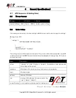 Preview for 6 page of BMT M603 Manual