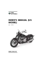 Предварительный просмотр 1 страницы BMW Motorrad R 18 Rider'S Manual