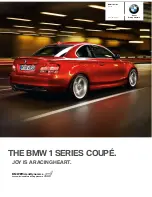 Предварительный просмотр 1 страницы BMW 118 COUPE - BROCHURE 2010 Brochure