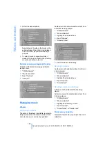 Предварительный просмотр 166 страницы BMW 128I Owner'S Manual