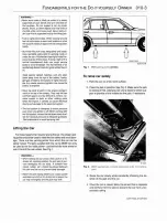 Предварительный просмотр 11 страницы BMW 1989 525i Service Manual