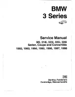 BMW 1993 325i Service Manual предпросмотр