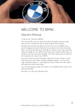 Preview for 3 page of BMW 2 COUPE 2023 Series Owner'S Manual