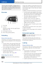 Предварительный просмотр 78 страницы BMW 2 SERIES COUPE Owner'S Manual