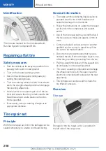 Предварительный просмотр 290 страницы BMW 2 SERIES COUPE Owner'S Manual