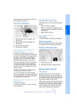 Предварительный просмотр 69 страницы BMW 2006 5 Series Owner'S Manual