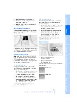 Предварительный просмотр 71 страницы BMW 2006 5 Series Owner'S Manual