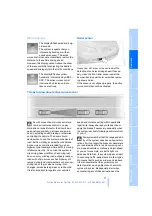 Предварительный просмотр 73 страницы BMW 2006 5 Series Owner'S Manual