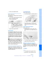 Предварительный просмотр 215 страницы BMW 2006 5 Series Owner'S Manual