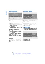 Предварительный просмотр 21 страницы BMW 2006 6 Series Owner'S Manual