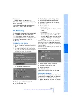 Предварительный просмотр 134 страницы BMW 2006 6 Series Owner'S Manual