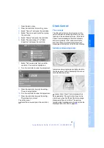 Предварительный просмотр 69 страницы BMW 2006 M5 Owner'S Manual