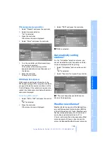 Предварительный просмотр 141 страницы BMW 2006 M5 Owner'S Manual