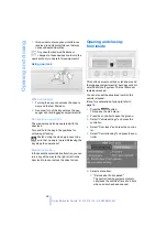 Предварительный просмотр 34 страницы BMW 2006 M6 Owner'S Manual