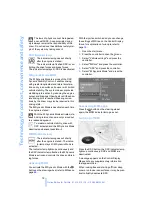 Предварительный просмотр 74 страницы BMW 2006 M6 Owner'S Manual