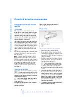 Предварительный просмотр 92 страницы BMW 2006 M6 Owner'S Manual