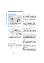 Предварительный просмотр 184 страницы BMW 2006 M6 Owner'S Manual