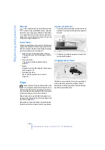 Предварительный просмотр 192 страницы BMW 2006 M6 Owner'S Manual