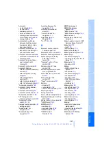 Предварительный просмотр 209 страницы BMW 2006 M6 Owner'S Manual