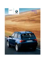 BMW 2006 X3 Owner'S Manual preview