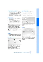 Предварительный просмотр 23 страницы BMW 2006 X3 Owner'S Manual