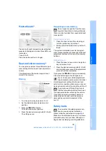 Предварительный просмотр 31 страницы BMW 2006 X3 Owner'S Manual