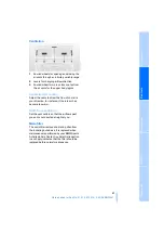 Предварительный просмотр 63 страницы BMW 2006 X3 Owner'S Manual