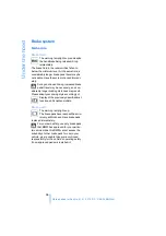 Предварительный просмотр 98 страницы BMW 2006 X3 Owner'S Manual