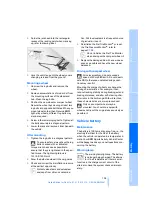 Предварительный просмотр 107 страницы BMW 2006 X3 Owner'S Manual