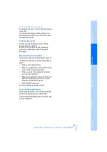 Preview for 47 page of BMW 2006 Z4 3.0i2006 Z4 3.0si Owner'S Manual