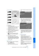 Предварительный просмотр 227 страницы BMW 2007 3 Series Owner'S Manual