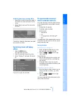 Preview for 23 page of BMW 2007 5 Series Owner'S Manual