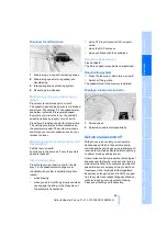 Preview for 71 page of BMW 2007 5 Series Owner'S Manual